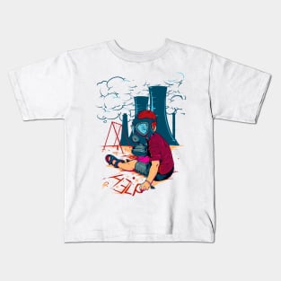 Air pollution generation ecology Kids T-Shirt